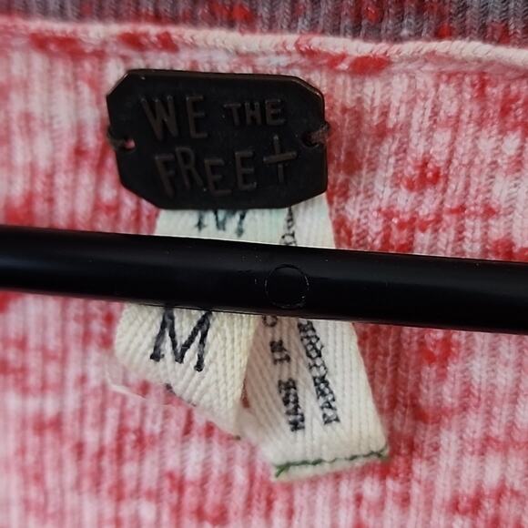 Free People Pink Freckles Medium Henley - Picture 4 of 5